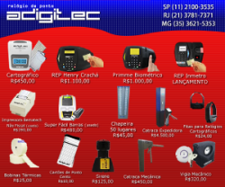 Adigitec/Relogio de ponto biometrico R$850 Palmeira